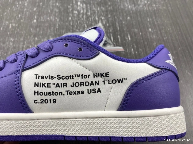 Rep CUSTOM OFF-WHITE AIR TRAVIS JORDAN SCOTT X 1 DM7890-386 X 0708